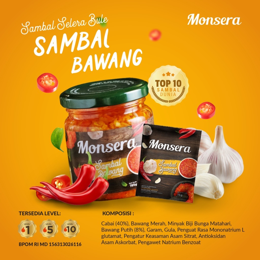 Monsera Sambal Bawang