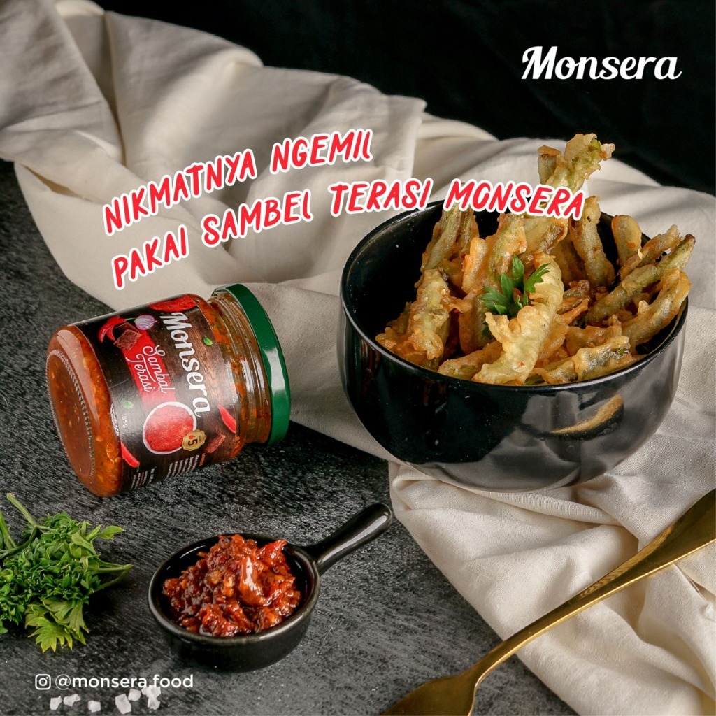 Saran penyajian Sambal Terasi
