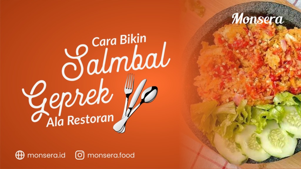 Cara Buat Bumbu Ayam Geprek Ala Restoran