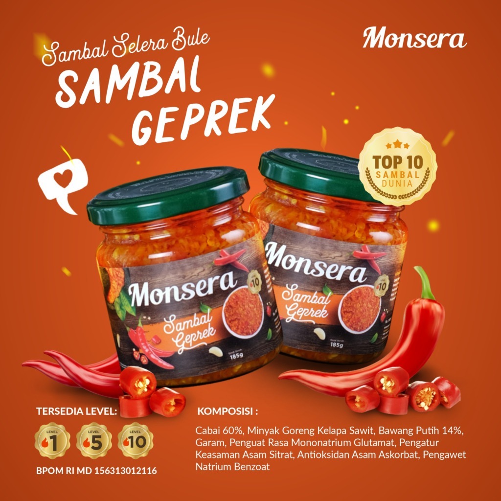 Monsera Sambal Geprek