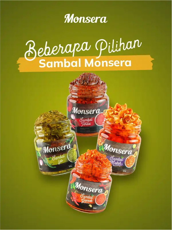Beberapa Pilihan Sambal Monsera