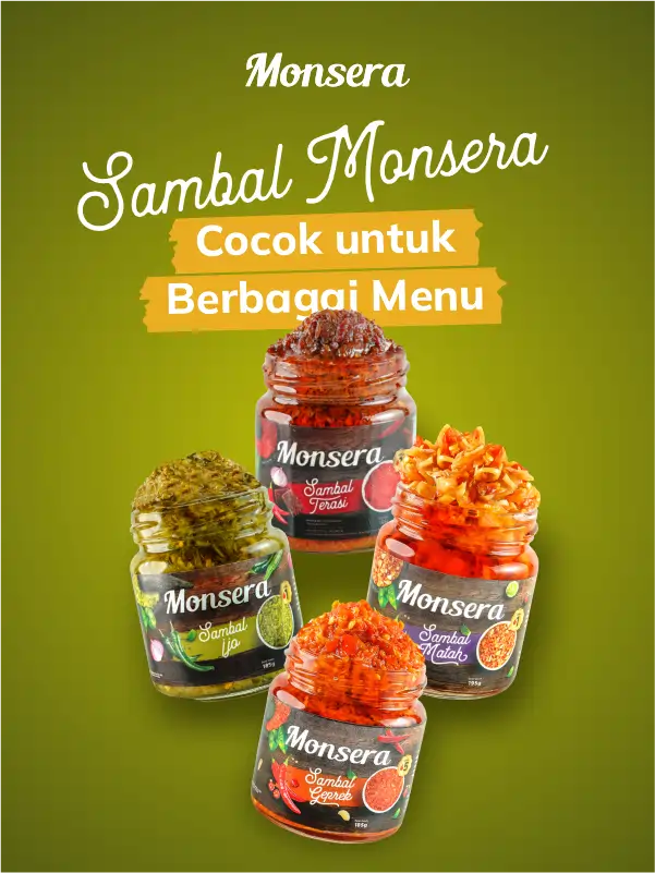 Sambal Monsera Cocok untuk Berbagai Menu