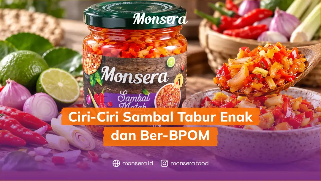 Ciri-Ciri Sambal Tabur Enak dan Ber-BPOM