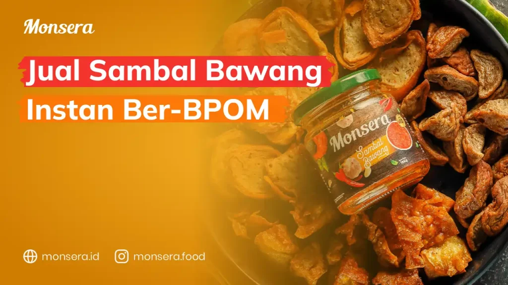 Jual Sambal Bawang Instan Ber-BPOM