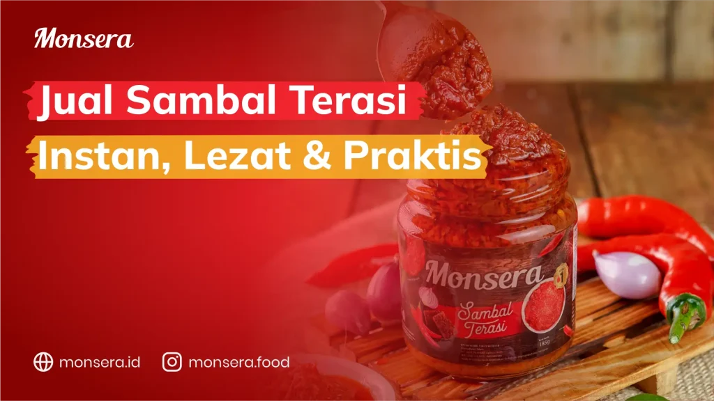 Jual Sambal Terasi Instan Terlezat