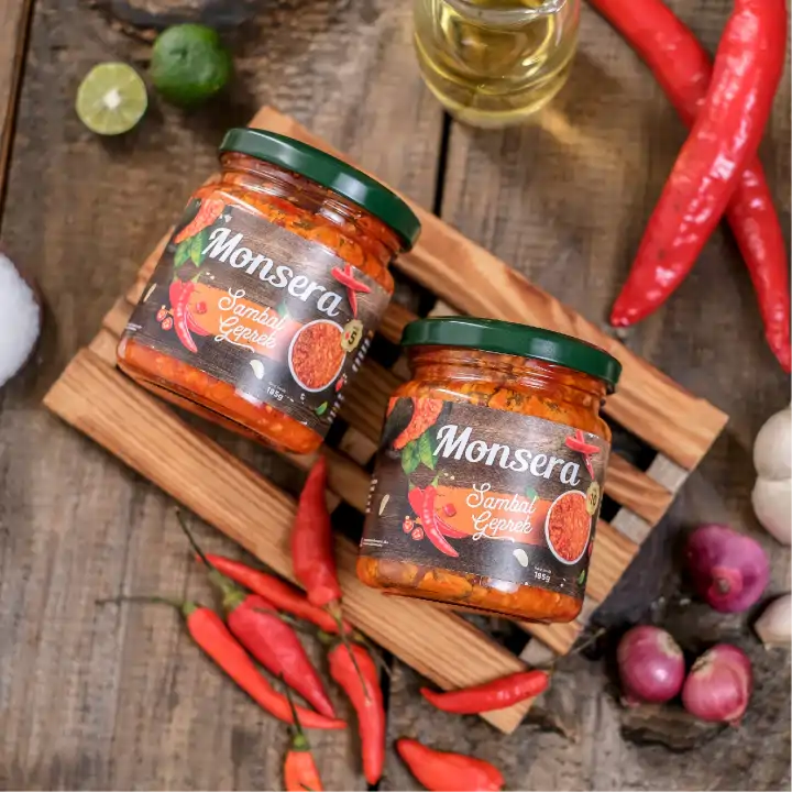 Sambal Geprek Instan Monsera