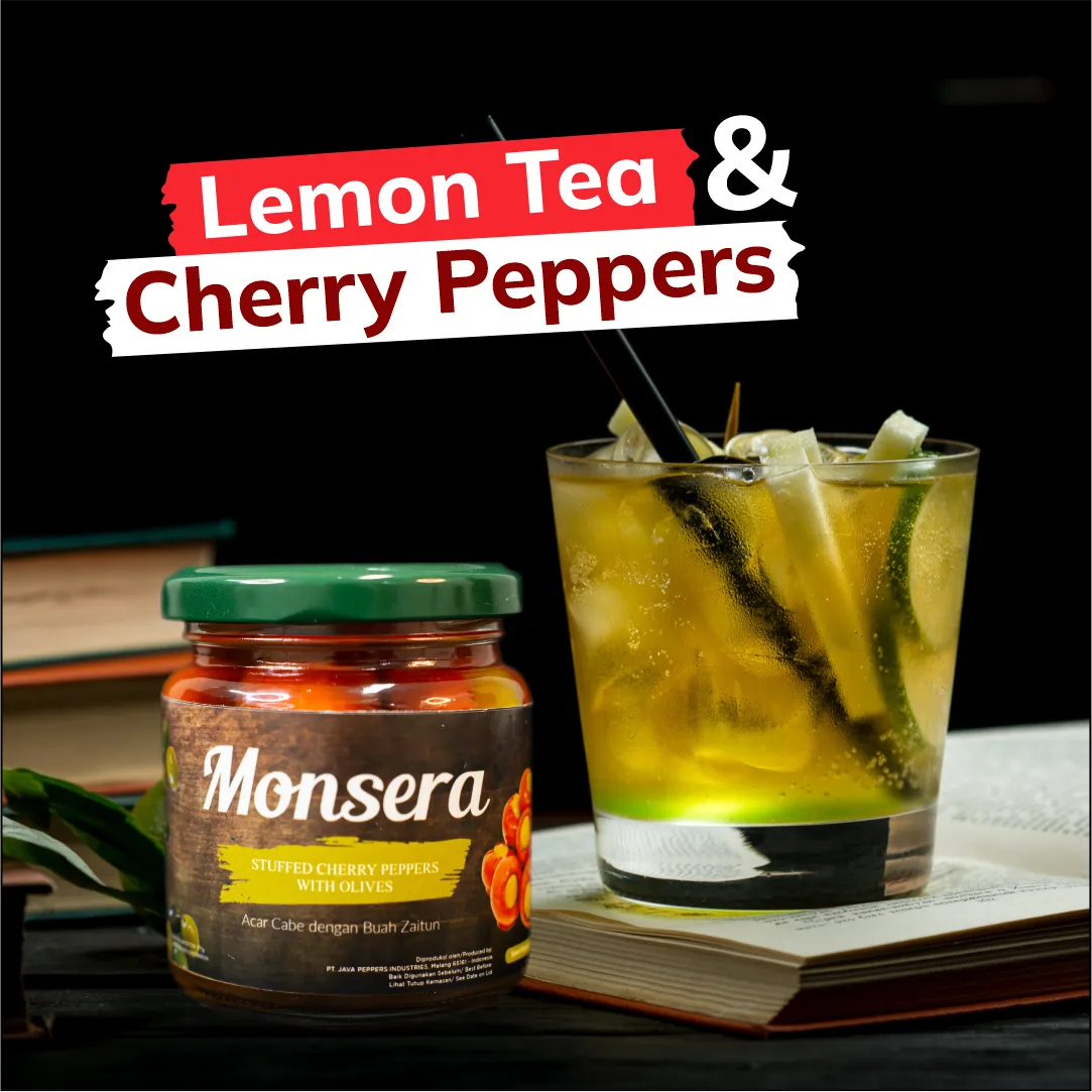 Resep Lemon Tea With Cherry Peppers Monsera