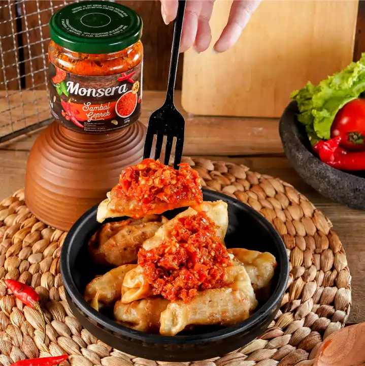 Harga Sambal Dalam Kemasan Sambal Geprek Monsera