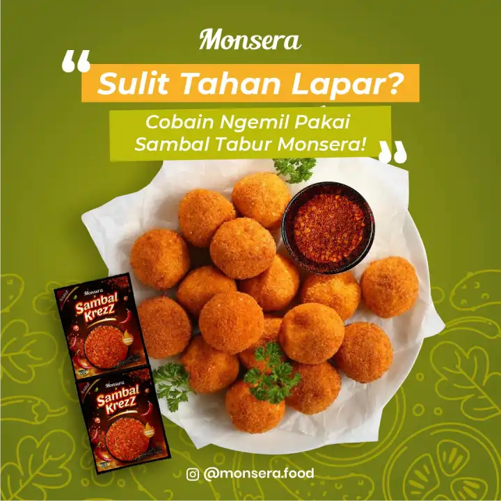 Harga Sambal Dalam Kemasan Sambal Tabur Monsera