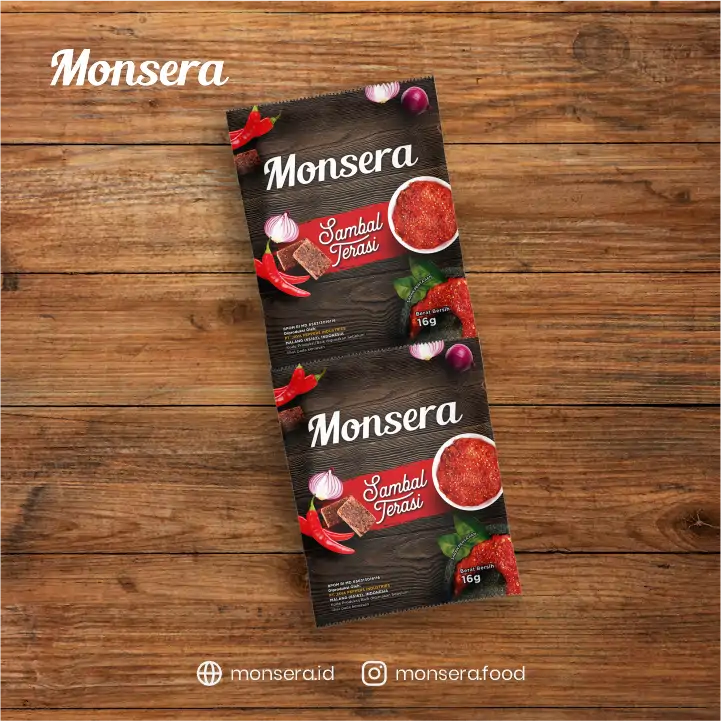 Sambal Instan Sachet Varian Sambal Terasi
