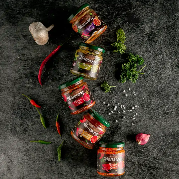 Sambal Monsera Dengan Cabai Segar