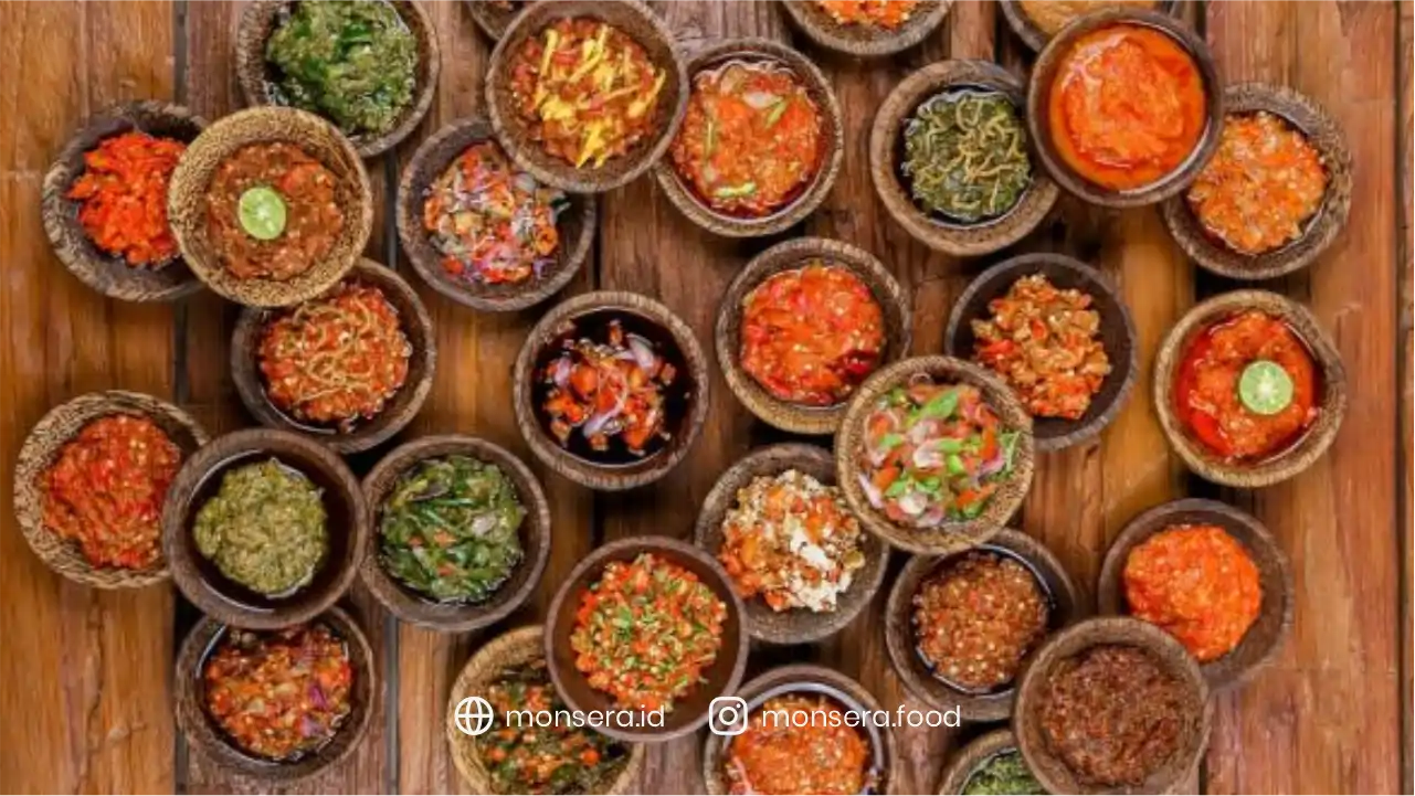 Ciri Khas Sambal Nusantara