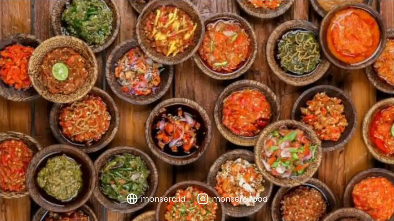 Ciri Khas Sambal Nusantara