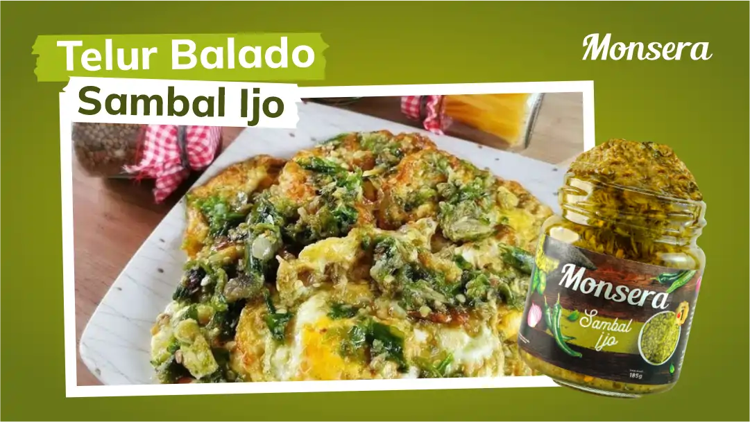 Resep Telur Balado Sambal Ijo Monsera