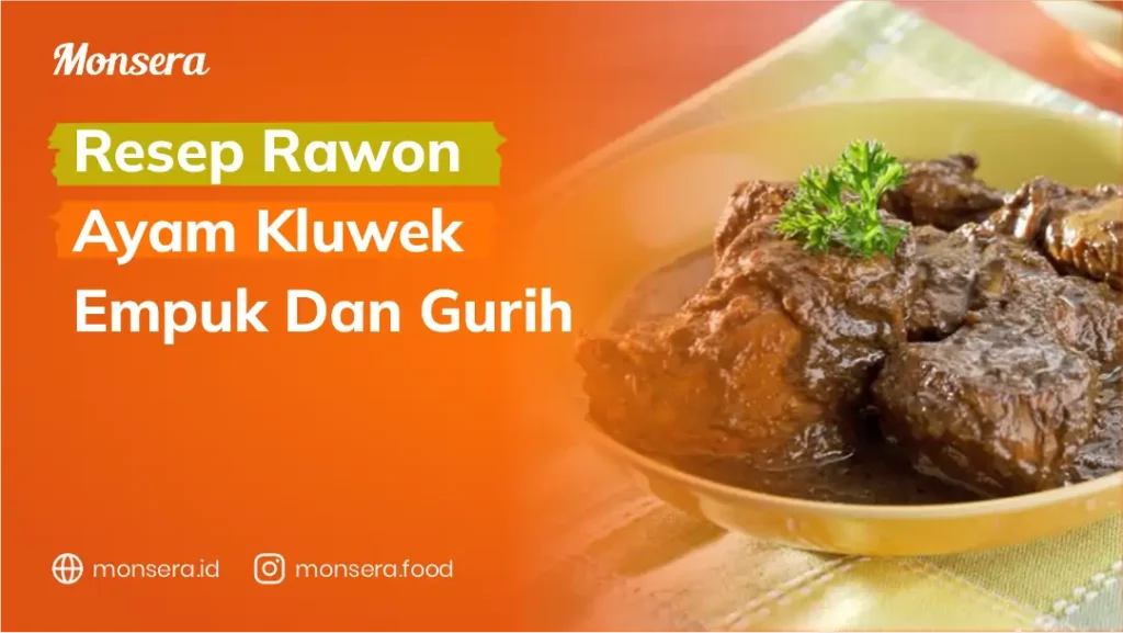 Resep Rawon Ayam Kluwek Empuk dan Gurih