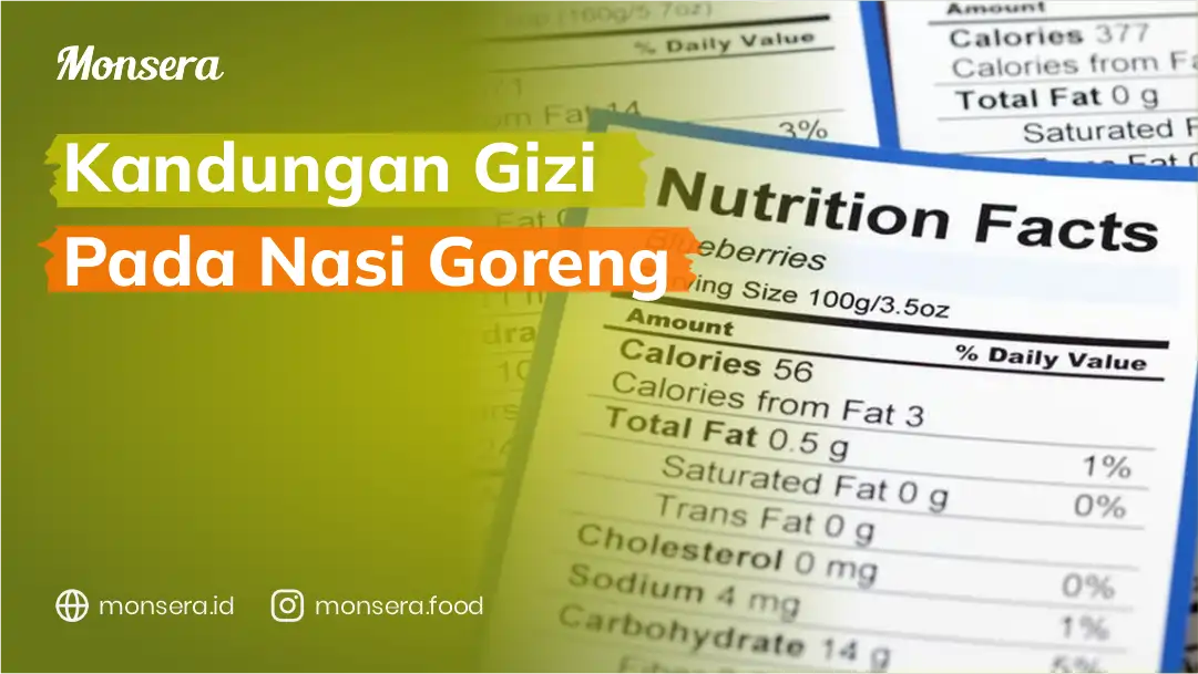 Kandungan Gizi Pada Nasi Goreng