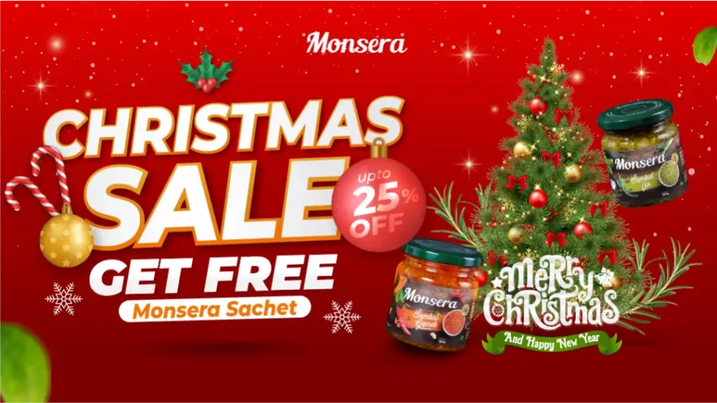Promo Natal Bonus 5 Sachet di Hari Penuh Kasih