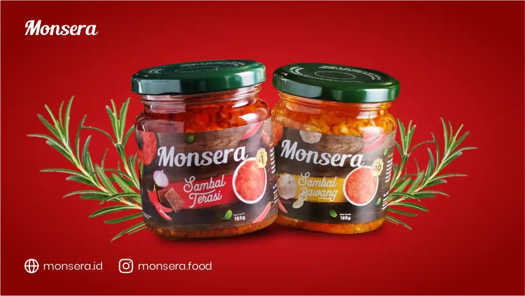 Pelengkap Nasi Goreng Jakarta dengan Sambal Bawang Monsera