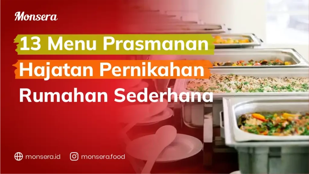 13 Menu Prasmanan Hajatan Pernikahan Rumahan Sederhana