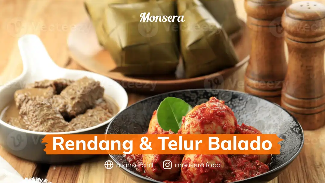 Daging Rendang Dan Telur Balado