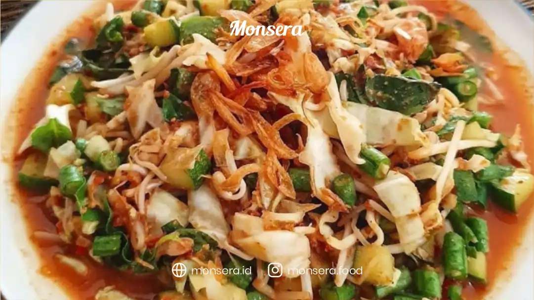 Menu Prasmanan Sunda Sederhana Karedok