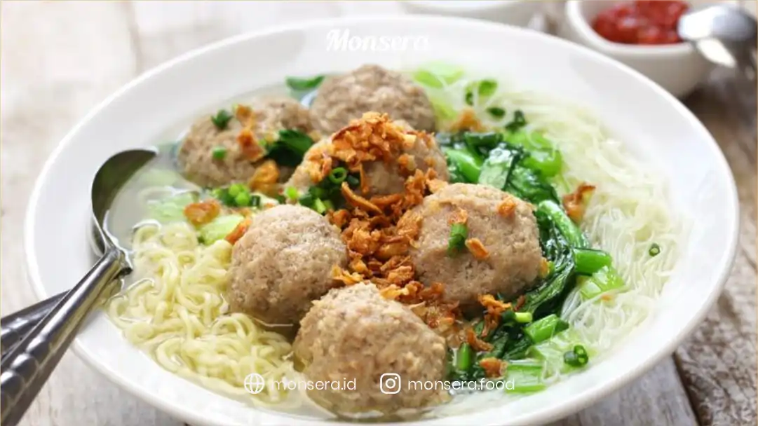 Menu Prasmanan Hajatan Bakso