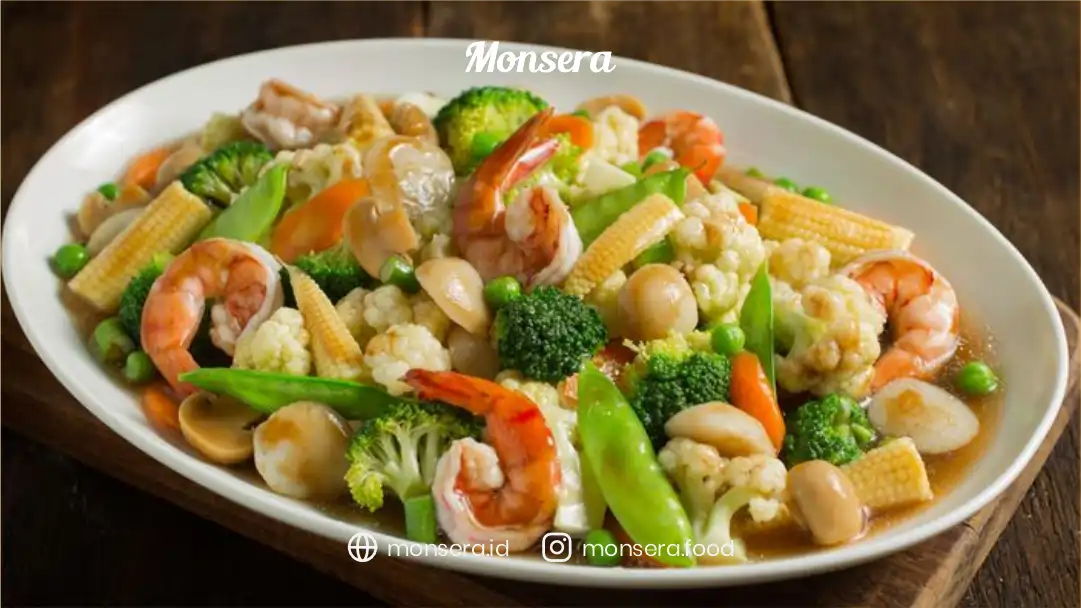 Menu Prasmanan Hajatan Capcay