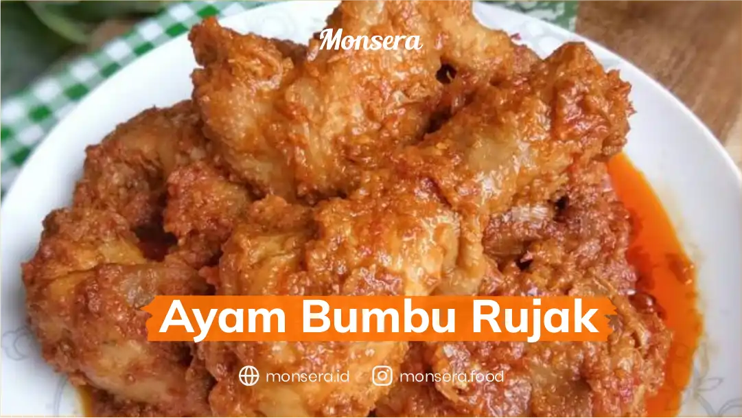 Menu Prasmanan Syukuran Rumah Ayam Bumbu Rujak
