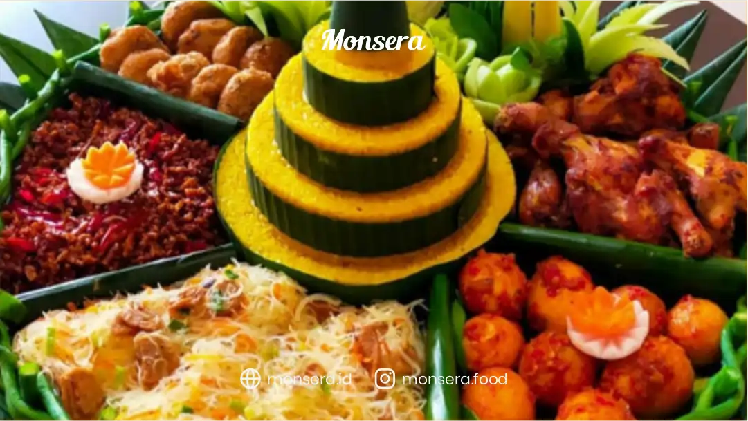 Pelengkap Nasi Kuning Tumpeng