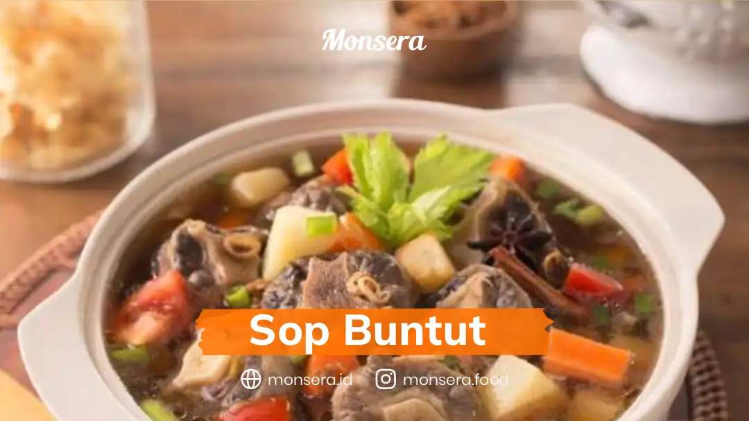 Sop Buntut Dan Tempe Bacem