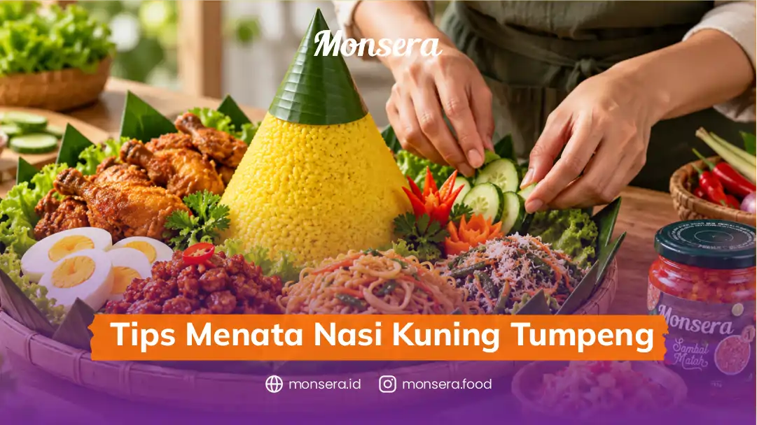 Tips Menata Nasi Kuning Tumpeng