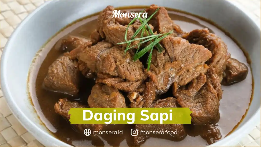 Daging Sapi Lauk Pendamping Sayur Bobor