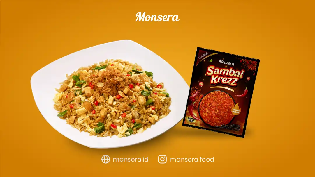 Resep Nasi Goreng Sambal Krezz Monsera