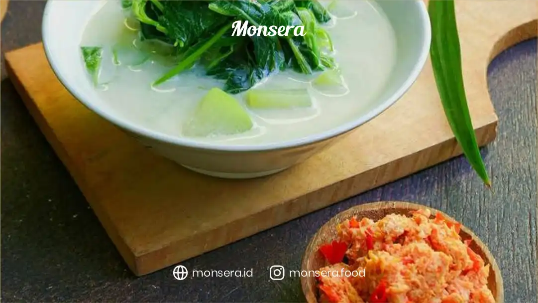 Sambal Pelengkap Sayur Bobor Daun Singkong