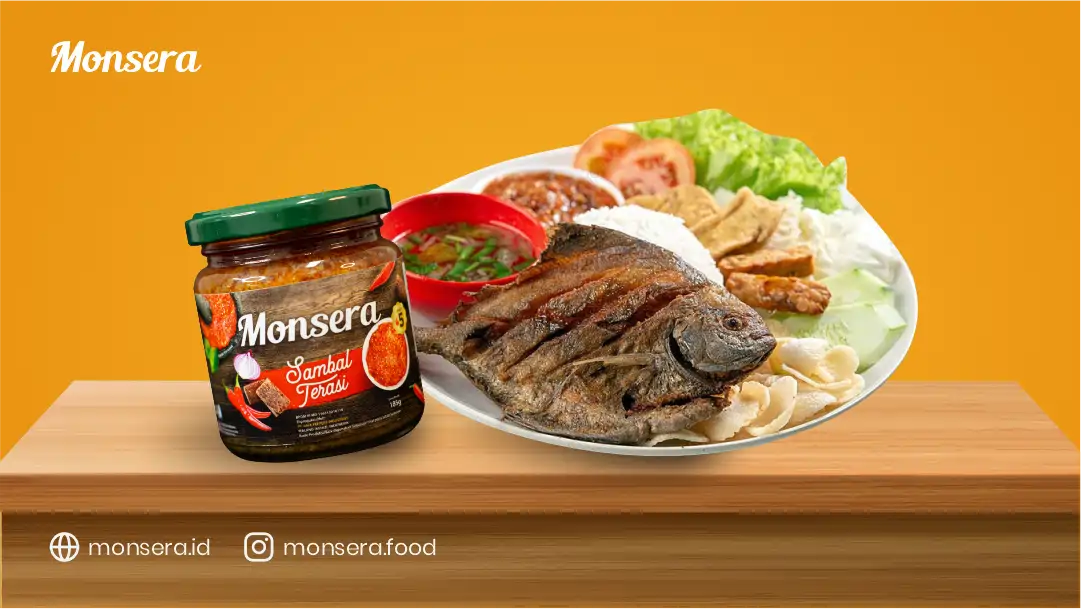 Resep Masakan Bawal Goreng Sambal Terasi Monsera