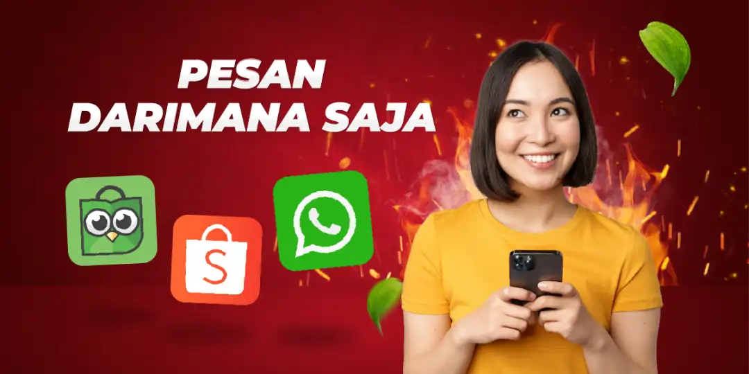 Cara Pembelian Sambal Monsera