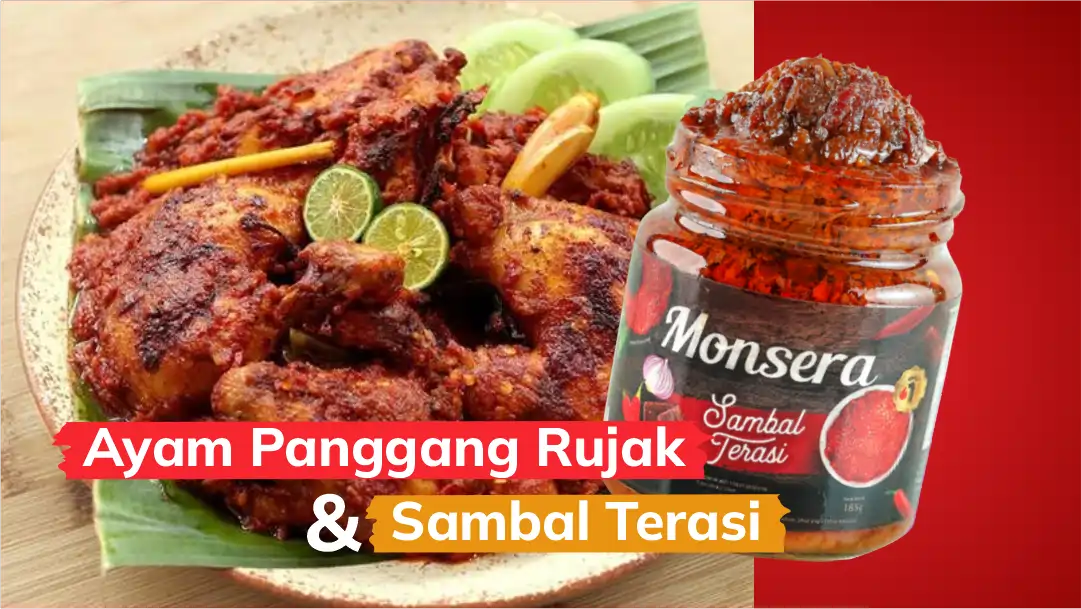 Resep Ayam Simple Sambal Terasi Monsera