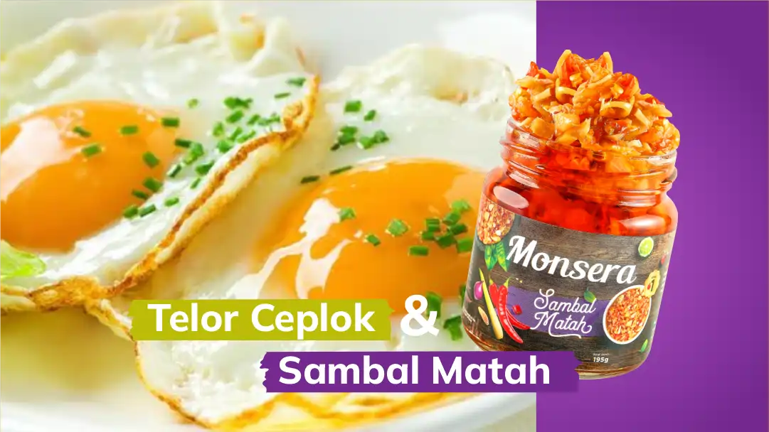 Telur Ceplok Sambal Matah