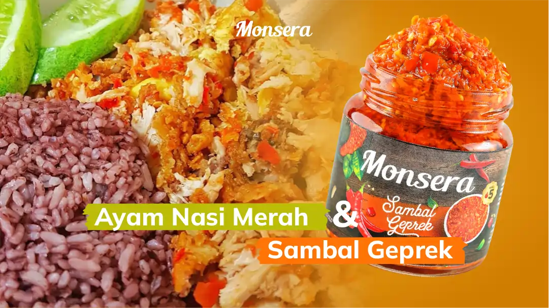Resep Ayam Rendah Kalori Sambal Geprek Monsera