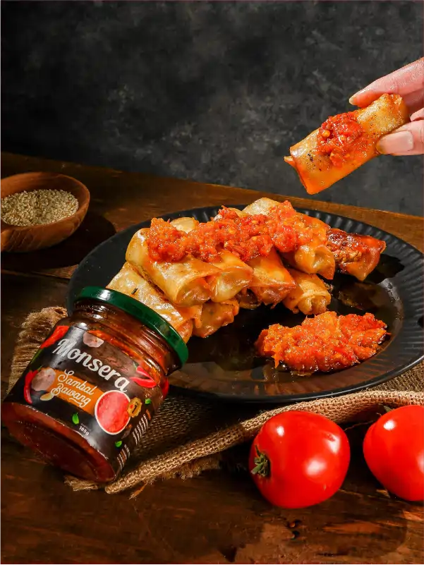 Perpaduan Makanan Khas Malang dengan Sambal Monsera