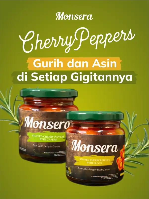 Cherry Peppers Olives, Capers and Anchovies Gurih dan Asin di Setiap Gigitannya