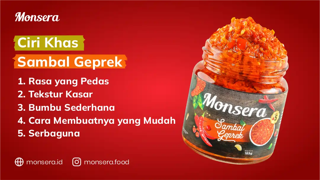 Ciri Khas Sambal Geprek
