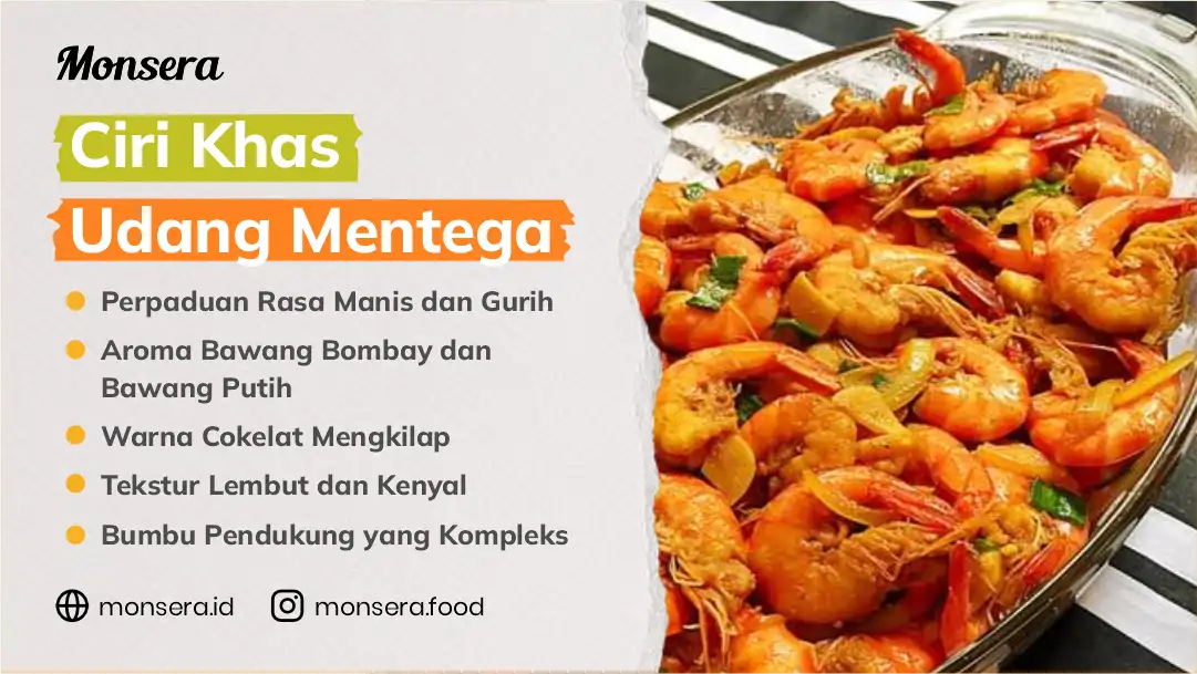 Ciri Khas Udang Mentega