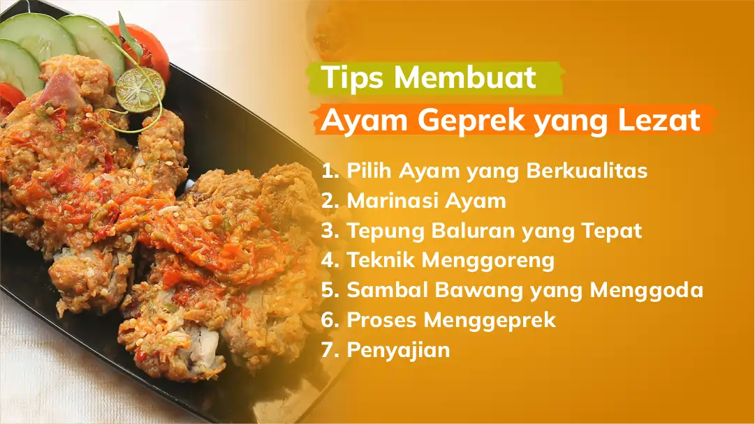 Ini yang Harus Kamu Lakukan untuk Membuat Ayam Geprek yang Lezat