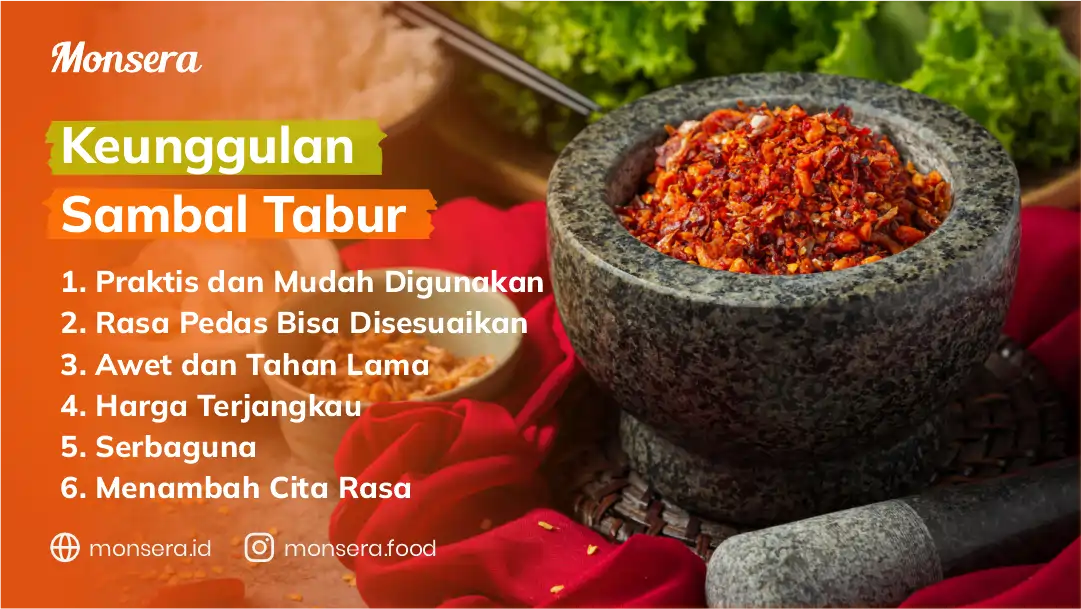 Keunggulan Sambal Tabur