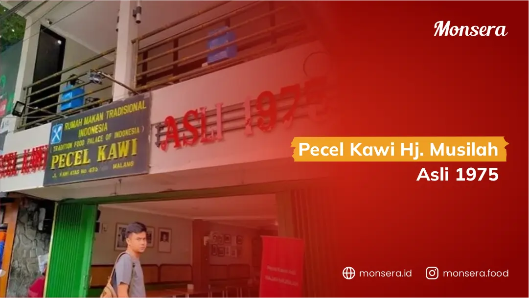 Pecel Kawi Hj. Musilah Asli 1975