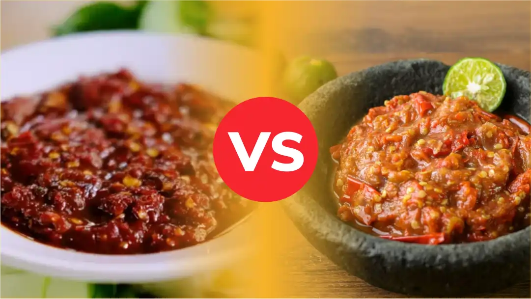 Perbedaan Sambal Terasi dan Sambal Bajak