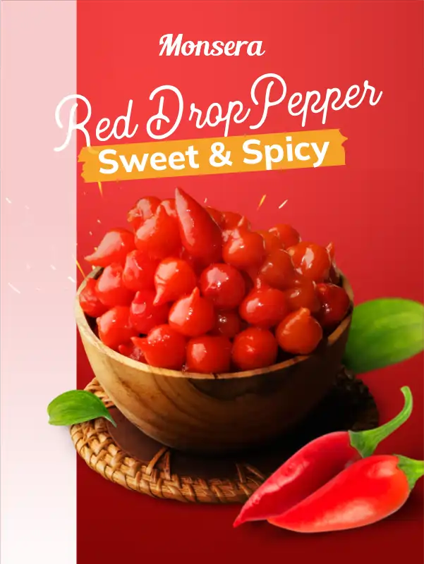 Red Drop Pepper Monsera