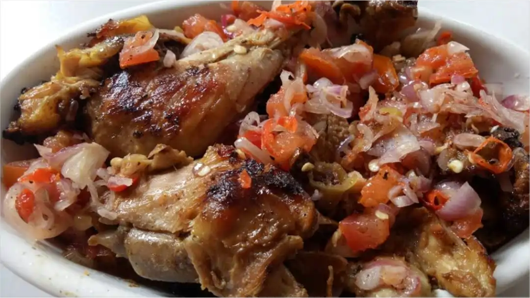 Resep Ayam Bakar Sambal Dabu-Dabu