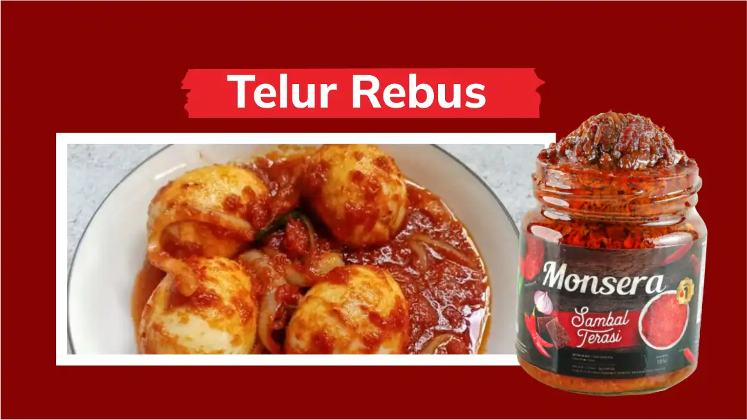 Resep Telur Rebus Sambal Monsera